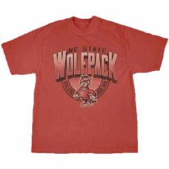 NC State Wolfpack Nantucket Red Last Penny Strutting Wolf T-Shirt(Nc State Wolfpack Nantucket Red Last Penny Strutting Wolf T Shirt)