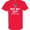 NC State Wolfpack Why Not Us? Red T-Shirt(Nc State Wolfpack Why Not Us Red T Shirt)
