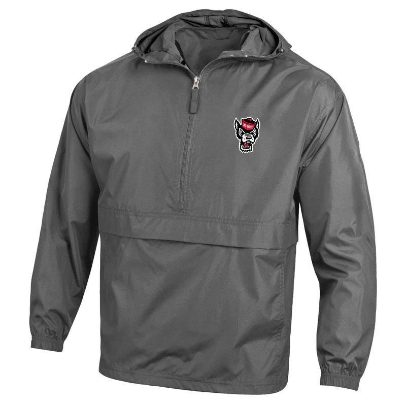 NC State Wolfpack Champion Graphite Wolfhead Pack N Go Jacket(Nc State Wolfpack Champion Graphite Wolfhead Pack N Go Jacket) 1 NC State Wolfpack Champion Graphite Wolfhead Pack N Go Jacket(Nc State Wolfpack Champion Graphite Wolfhead Pack N Go Jacket)