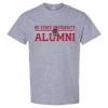 NC State Wolfpack Sports Grey Alumni T-shirt(Nc State Wolfpack Sports Grey Alumni T Shirt)