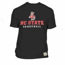 NC State Wolfpack Black Strutting Wolf Basketball T-Shirt(Nc State Wolfpack Black Strutting Wolf Basketball T Shirt)
