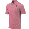 NC State Wolfpack Columbia Red And White Stripe Club Invite Polo(Nc State Wolfpack Columbia Red And White Stripe Club Invite Polo)
