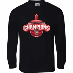 NC State Wolfpack TRT ACC Basketball 2024 Champions Black Long Sleeve T-Shirt(Nc State Wolfpack Trt Acc Basketball 2024 Champions Black Long Sleeve T Shirt)