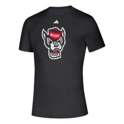 NC State Wolfpack Adidas Black Wolfhead Creator T-Shirt(Nc State Wolfpack Adidas Black Wolfhead Creator T Shirt 2)