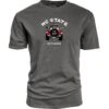 NC State Wolfpack Life Is Good Black Dyed Ringspun Jake 4x4 T-Shirt(Nc State Wolfpack Life Is Good Black Dyed Ringspun Jake 4x4 T Shirt 1)