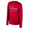 NC State Wolfpack Youth Red Long Sleeve Performance T-shirt(Nc State Wolfpack Youth Red Long Sleeve Performance T Shirt)