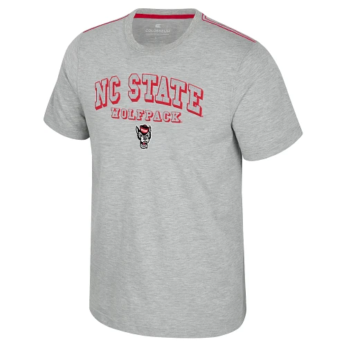 NC State Wolfpack Men's Heather Grey Shadow Letter Wolfhead T-Shirt(Nc State Wolfpack Mens Heather Grey Shadow Letter Wolfhead T Shirt) 1 NC State Wolfpack Men's Heather Grey Shadow Letter Wolfhead T-Shirt(Nc State Wolfpack Mens Heather Grey Shadow Letter Wolfhead T Shirt)