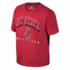 NC State Wolfpack Colosseum Youth Red Hawkins T-Shirt(Nc State Wolfpack Colosseum Youth Red Hawkins T Shirt)