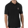 NC State Wolfpack Antigua Black Wolfhead Legacy Pique Polo(Nc State Wolfpack Antigua Black Wolfhead Legacy Pique Polo)
