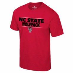 NC State Wolfpack Red Blocked Sustainable T-Shirt(Nc State Wolfpack Red Blocked Sustainable T Shirt)