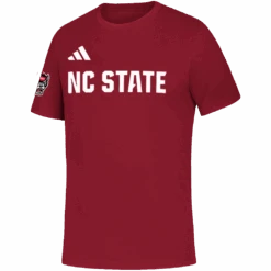 NC State Wolfpack Adidas Short Sleeve Red T-Shirt(Nc State Wolfpack Adidas Short Sleeve Red T Shirt)