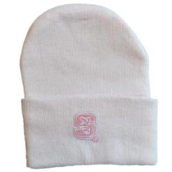 NC State Wolfpack Pink Block S Newborn Knit Hat(Nc State Wolfpack Creative Pink Block S Newborn Knit Hat)