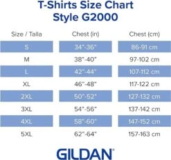 Red and White Shop 22 Red and White Shop -Red and White Shop Gildan G2000SST shirtSizeChart f3679583 9f82 486a a60c 718982adc157