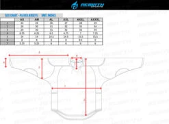 Icepack Red Raleigh Special Edition Jersey(Icepack Red Raleigh Special Edition Jersey) -Red and White Shop Icepack hockey jersey size chart graph 740x 499b4699 7e1e 4ee4 9c16 d939106acacc