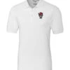 NC State Wolfpack Cutter & Buck Advantage Tri-blend White Pique Polo Tall(Nc State Wolfpack Cutter Buck Advantage Tri Blend White Pique Polo Tall)