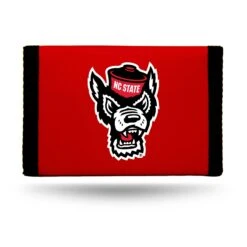 Rico NC State Wolfpack Red Wolfhead Velcro Nylon Wallet(Nc State Wolfpack Red Wolfhead Velcro Nylon Wallet)