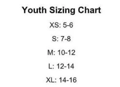 Red and White Shop 35 Red and White Shop -Red and White Shop ORB Size Chart Youth