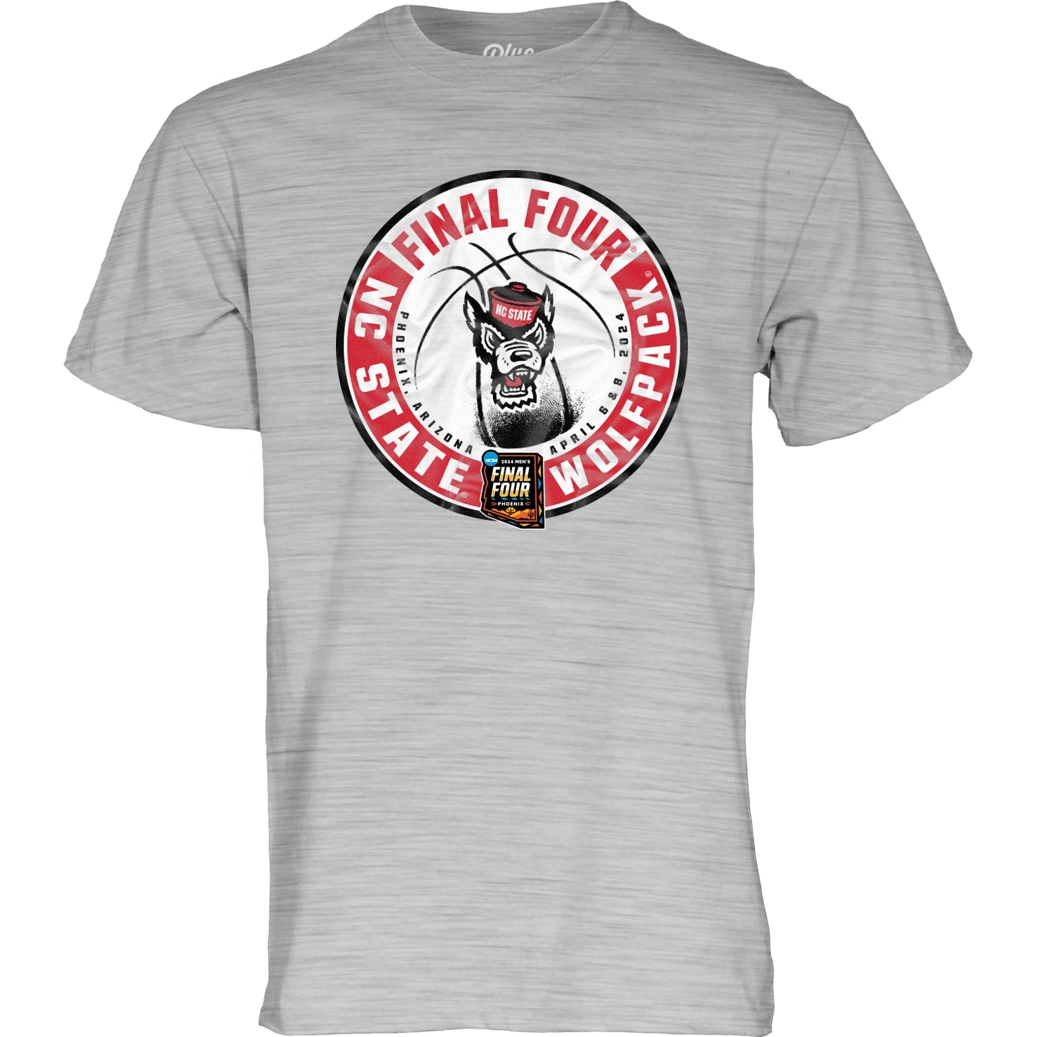NC State Wolfpack 2024 Men's Basketball Final Four Sports Grey T-Shirt(Nc State Wolfpack 2024 Mens Basketball Final Four Sports Grey T Shirt) 1 NC State Wolfpack 2024 Men's Basketball Final Four Sports Grey T-Shirt(Nc State Wolfpack 2024 Mens Basketball Final Four Sports Grey T Shirt)
