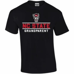 NC State Wolfpack TRT Black Wolfhead Grandparent T-Shirt(Nc State Wolfpack Trt Black Wolfhead Grandparent T Shirt)