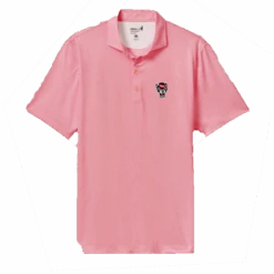 NC State Wolfpack Johnnie-O Red Slade Wolfhead Polo(Nc State Wolfpack Johnnie O Red Slade Wolfhead Polo)