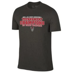 NC State Wolfpack Heathered Black 2024 ACC Men's Basketball Tournament Champions Bracket T-Shirt(Nc State Wolfpack Heathered Black 2024 Acc Mens Basketball Tournament Champions Bracket T Shirt) 6 NC State Wolfpack Heathered Black 2024 ACC Men's Basketball Tournament Champions Bracket T-Shirt(Nc State Wolfpack Heathered Black 2024 Acc Mens Basketball Tournament Champions Bracket T Shirt) -Red and White Shop VNS8450A TV7051F HBK FRONT