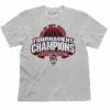 NC State Wolfpack ACC 2024 Basketball Champions Sports Grey Youth T-Shirt(Nc State Wolfpack Acc Basketball 2024 Champions Sports Grey Youth T Shirt)