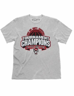 NC State Wolfpack ACC 2024 Basketball Champions Sports Grey Youth T-Shirt(Nc State Wolfpack Acc Basketball 2024 Champions Sports Grey Youth T Shirt)