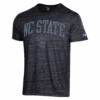 NC State Wolfpack Champion Heathered Black Tri-Blend Blackout T-Shirt(Nc State Wolfpack Champion Heathered Black Tri Blend Blackout T Shirt)