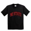 NC State Wolfpack Youth Black Arch T-Shirt(Nc State Wolfpack Youth Black Arch T Shirt)