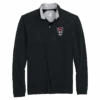 NC State Wolfpack Johnnie-O Black Freeborne Wolfhead 1/4 Zip Pullover(Nc State Wolfpack Johnnie O Black Freeborne Wolfhead 1 4 Zip Pullover)
