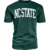 NC State Wolfpack Evergreen Arched NC State T-Shirt(Nc State Wolfpack Evergreen Arched Nc State T Shirt)