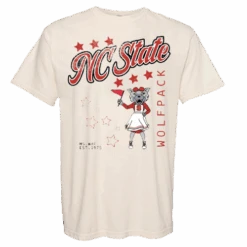 NC State Wolfpack Girl Tribe Eggshell Go NC State Ms. Wuf Youth T-shirt(Nc State Wolfpack Girl Tribe Eggshell Go Nc State Ms Wuf Youth T Shirt)
