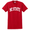 NC State Wolfpack Youth Red Arch T-Shirt(Nc State Wolfpack Youth Red Arch T Shirt)