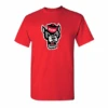NC State Wolfpack Red Wolfhead T-Shirt(Nc State Wolfpack Red Wolfhead T Shirt)