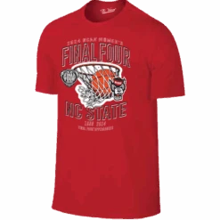 NC State Wolfpack 2024 Women's Basketball Final Four Years Red T-Shirt(Nc State Wolfpack 2024 Womens Basketball Final Four Years Red T Shirt)