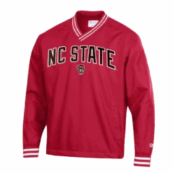 NC State Wolfpack Champion Red Scout Pullover Jacket(Nc State Wolfpack Champion Red Scout Pullover Jacket 1)