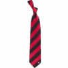 NC State Wolfpack Red And Black Striped Regiment Tie(Nc State Wolfpack Red And Black Striped Regiment Tie)