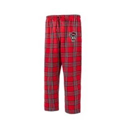 NC State Wolfpack Men's Badge Flannel Pant(Nc State Wolfpack Mens Badge Flannel Pant)