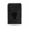 Rico NC State Wolfpack Black Laser Engraved Wolfhead Front Pocket Wallet(Nc State Wolfpack Black Laser Engraved Wolfhead Front Pocket Wallet)