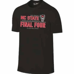 NC State Wolfpack 2024 Women's Basketball Final Four Black T-Shirt(Nc State Wolfpack 2024 Womens Basketball Final Four Black T Shirt)