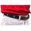 NC State Wolfpack Black Wolfhead Web Belt(Nc State Wolfpack Black Wolfhead Web Belt)