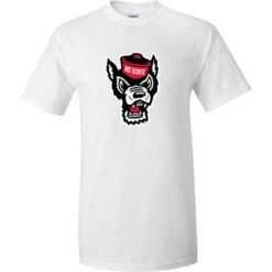 NC State Wolfpack Youth White Wolfhead T-Shirt(Nc State Wolfpack Youth White Wolfhead T Shirt)
