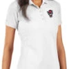 Antigua NC State Wolfpack Women's Legacy Pique White Golf Shirt(Nc State Wolfpack Womens Legacy Pique White Golf Shirt)