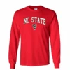 NC State Wolfpack Youth Red Signature Wolfhead Long Sleeve T-Shirt(Nc State Wolfpack Youth Red Signature Wolfhead Long Sleeve T Shirt)
