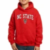 NC State Wolfpack Youth Red Signature Wolfhead Hooded Sweatshirt(Nc State Wolfpack Youth Red Signature Wolfhead Hooded Sweatshirt)